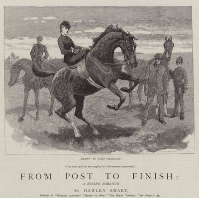 Fra post til slut, en racerromance af John Charlton